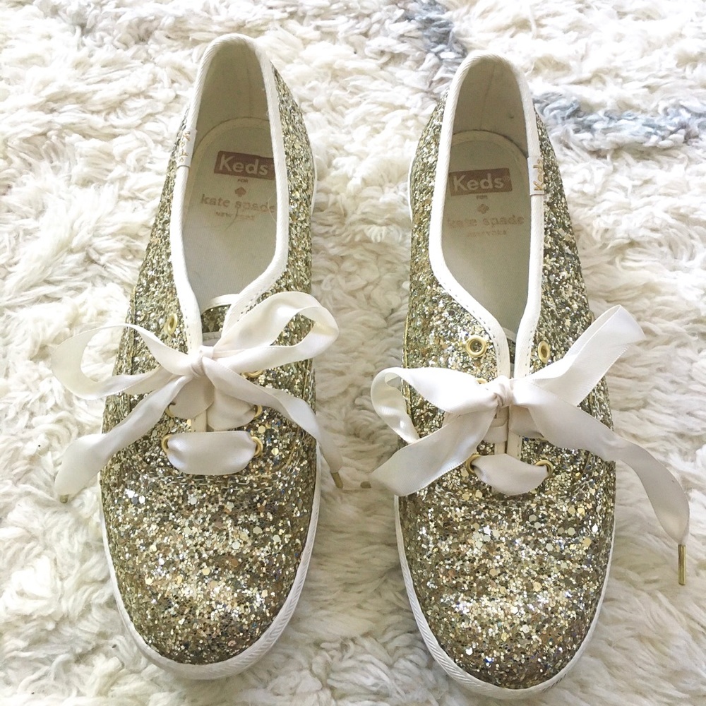 Kate Spade x Keds Glitter Sneakers